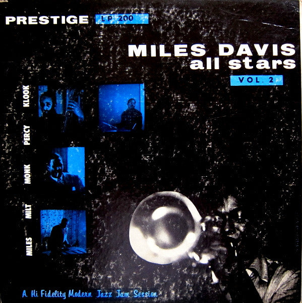 Miles Davis All Stars - Miles Davis All Stars (Vol. 2) (Vinyl, LP, 10", Mono) Good Plus (G+) / Good Plus (G+)