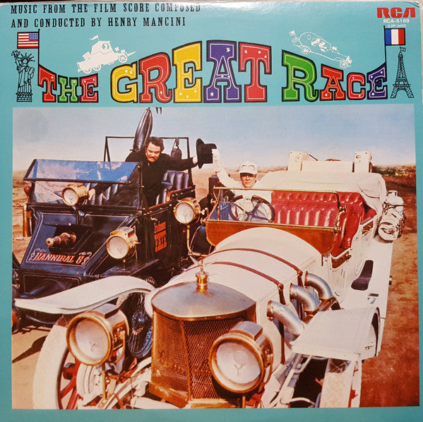 Henry Mancini - The Great Race (Original Motion Picture Soundtrack) (Vinyl, LP, Album, Stereo) Very Good Plus (VG+) / Very Good (VG)
