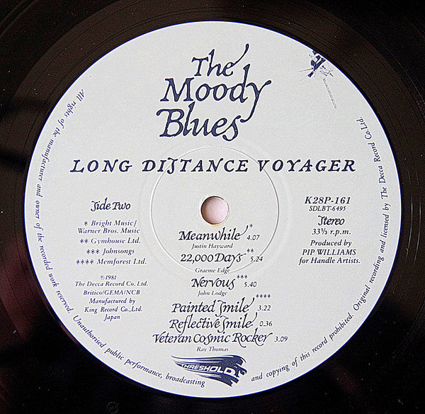 The Moody Blues - Long Distance Voyager (Vinyl, LP, Album)