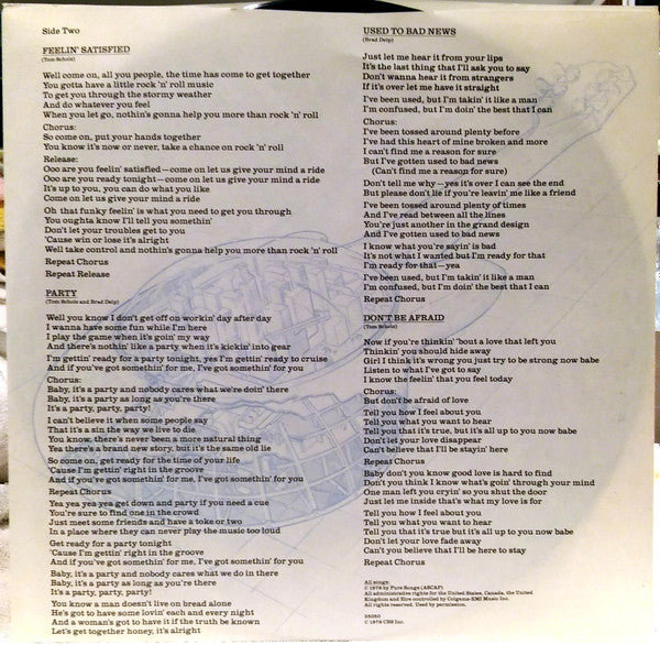 Boston - Don't Look Back (Vinyl, LP, Album, Reissue, Stereo) Very Good (VG) / Very Good Plus (VG+)