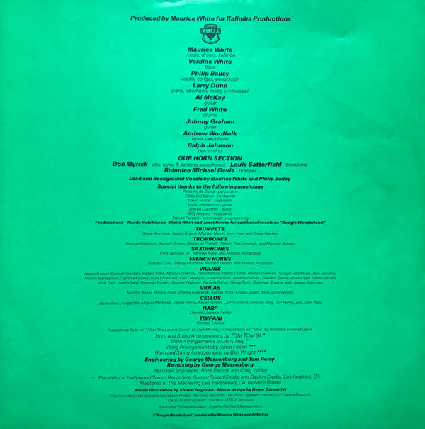 Earth, Wind & Fire - I Am = 黙示録 (Vinyl, LP, Album)