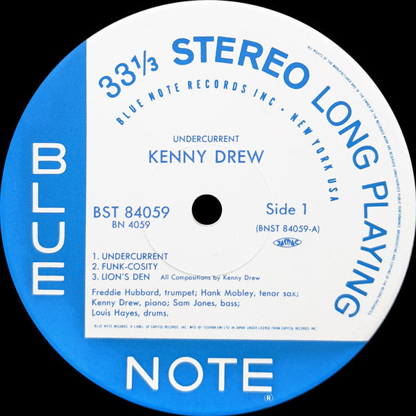 Kenny Drew - Undercurrent (Vinyl, LP, Album, Limited Edition, Reiss...