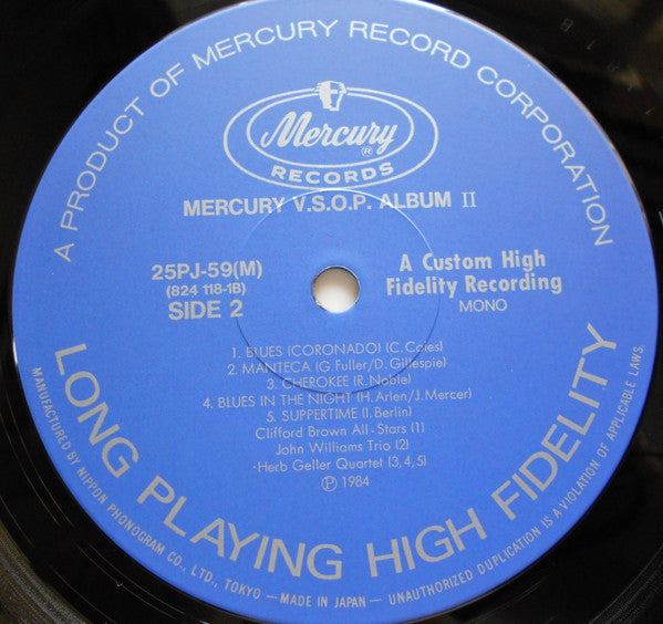 Various - Mercury 40th Anniversary V.S.O.P. Album (Vinyl, Vinyl, Bo...
