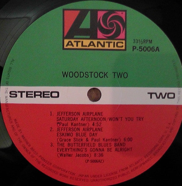 Various - Woodstock Two (2xVinyl, LP, Album, Reissue) Very Good (VG) / Very Good (VG)