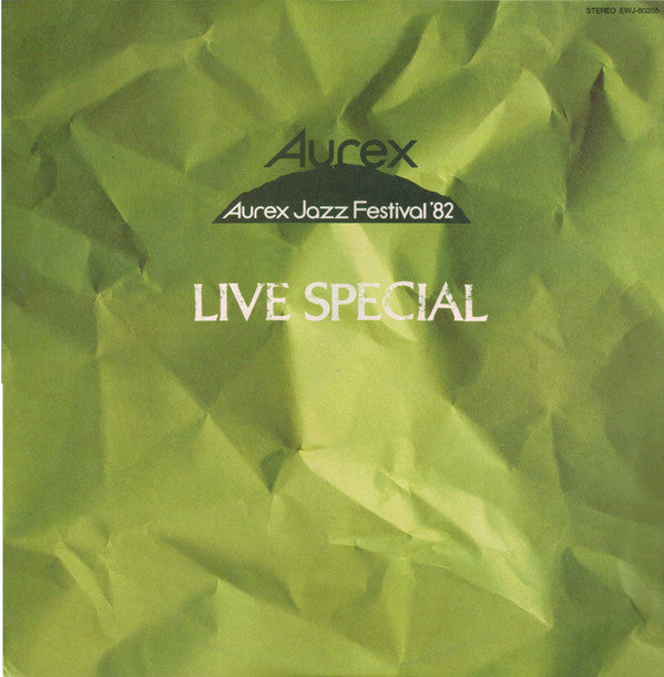 Various - Aurex Jazz Festival '82 Live Special (Vinyl, LP, Album, Stereo) Very Good Plus (VG+) / Very Good Plus (VG+)