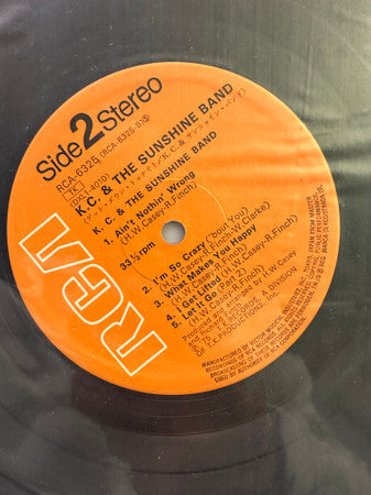 KC & The Sunshine Band - KC And The Sunshine Band (Vinyl, LP, Album)