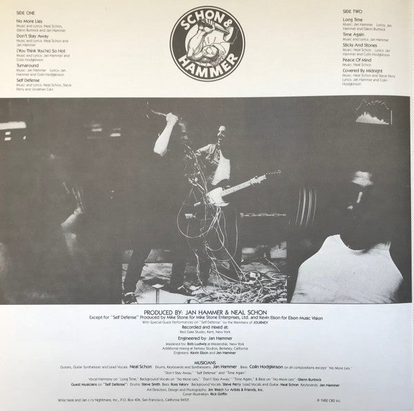 Schon & Hammer - Here To Stay (Vinyl, LP, Album) Good Plus (G+) / Very Good Plus (VG+)