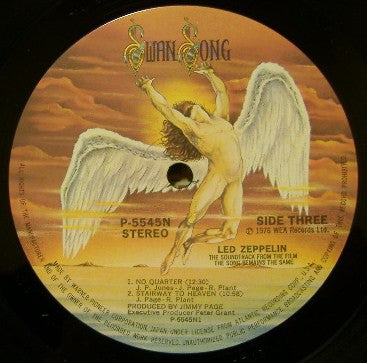 Led Zeppelin - The Soundtrack From The Film The Song Remains The Sa...