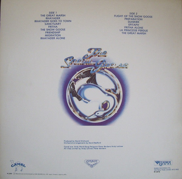 Camel - The Snow Goose (Vinyl, LP, Album, Reissue, Stereo)