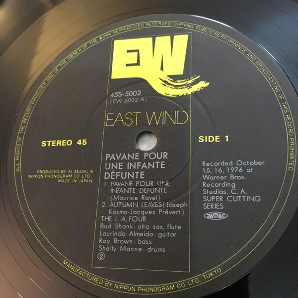 LA4 - Pavane Pour Une Infante Défunte (Vinyl, LP, 45 RPM, Album, Re...