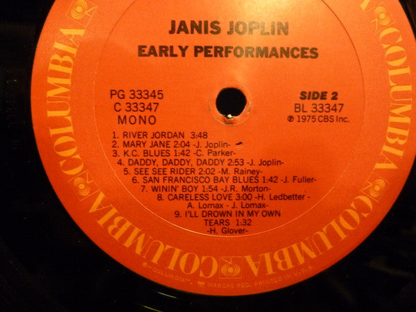 Janis Joplin - Janis (Vinyl, LP, Reissue, Mono)