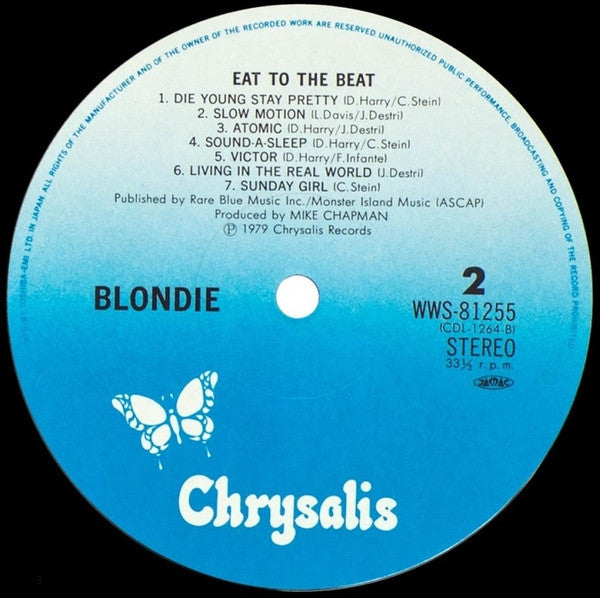 Blondie - Eat To The Beat (Vinyl, LP, Album, Stereo)