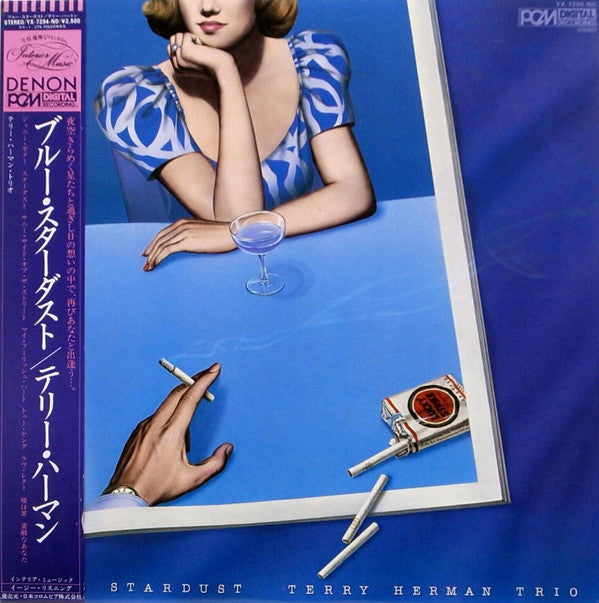 Terry Herman Trio - Blue Stardust (Vinyl, LP, Stereo) Very Good (VG) / Very Good Plus (VG+)