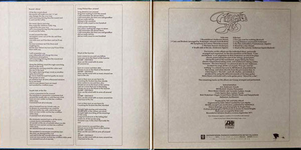 Yes - Fragile (Vinyl, LP, Album, Stereo)
