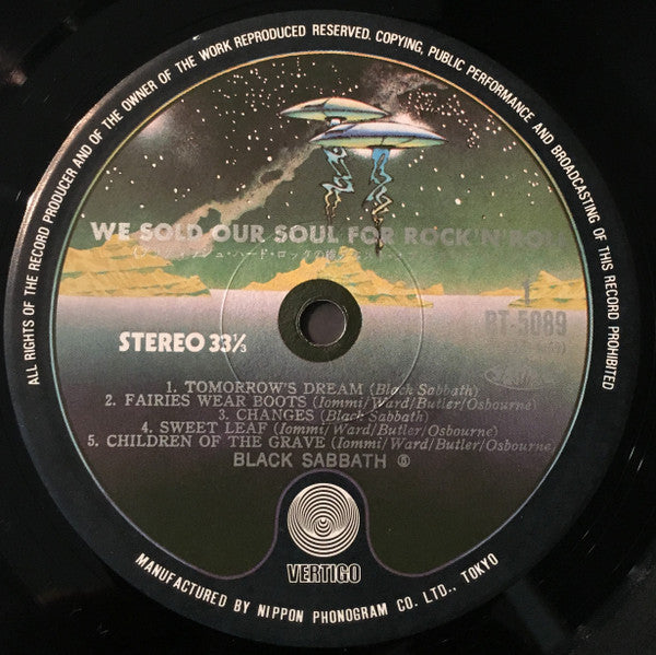 Black Sabbath - We Sold Our Soul For Rock 'N' Roll (2xVinyl, LP, Compilation) Very Good Plus (VG+) / Very Good Plus (VG+)