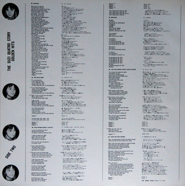 Suzi Quatro - The Suzi Quatro Story - Golden Hits (Vinyl, LP, Compi...