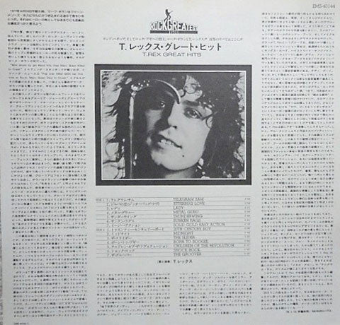 T. Rex - Great Hits (Vinyl, LP, Compilation, Reissue)