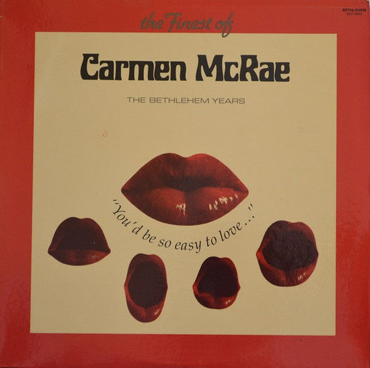 Carmen McRae - ''You'd Be So Easy To Love'' (Vinyl, LP, Album, Compilation) Good Plus (G+) / Very Good (VG)