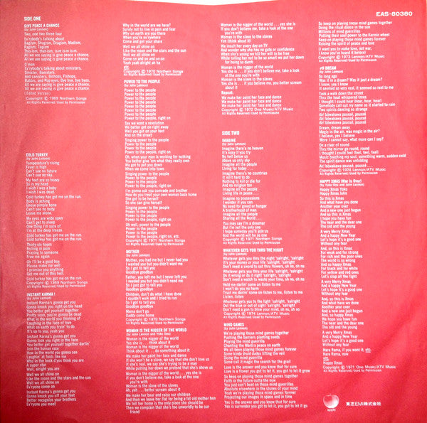 John Lennon - Shaved Fish (Vinyl, LP, Compilation) Very Good (VG) / Good Plus (G+)