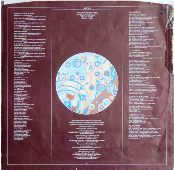 10cc - Deceptive Bends (Vinyl, LP, Album, Stereo) Good Plus (G+) / Very Good (VG)