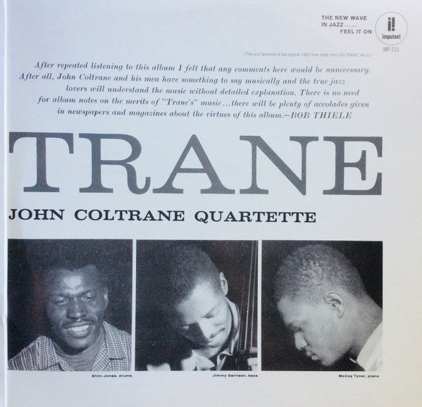 The John Coltrane Quartet - Coltrane (Vinyl, LP, Album, Limited Edi...