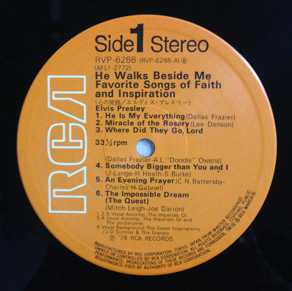 Elvis Presley - He Walks Beside Me, Favorite Songs Of Faith And Ins...