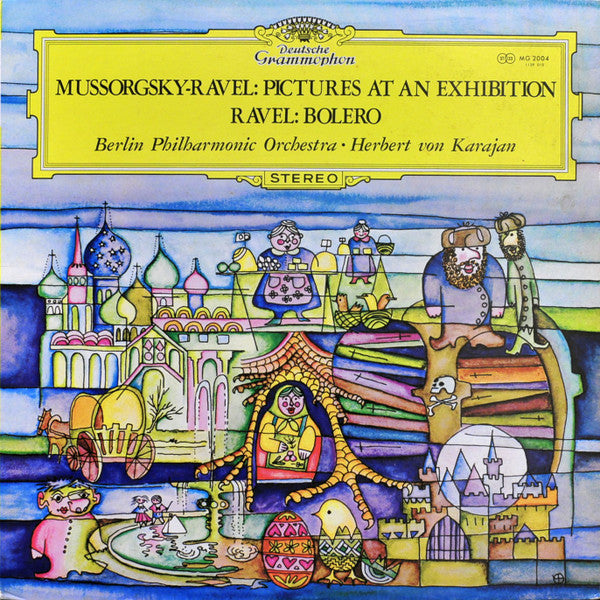Maurice Ravel - Bolero / Pictures At An Exhibition (Vinyl, LP, Reissue, Stereo) Very Good Plus (VG+) / Very Good Plus (VG+)