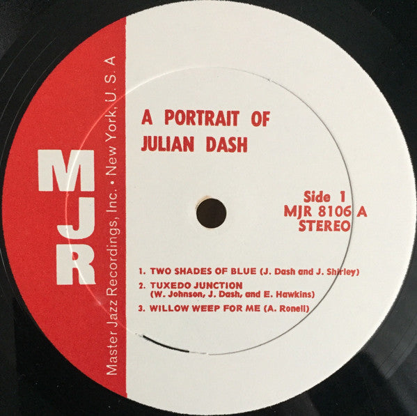 Julian Dash - A Portrait Of Julian Dash (Vinyl, LP) Good Plus (G+) / Very Good Plus (VG+)