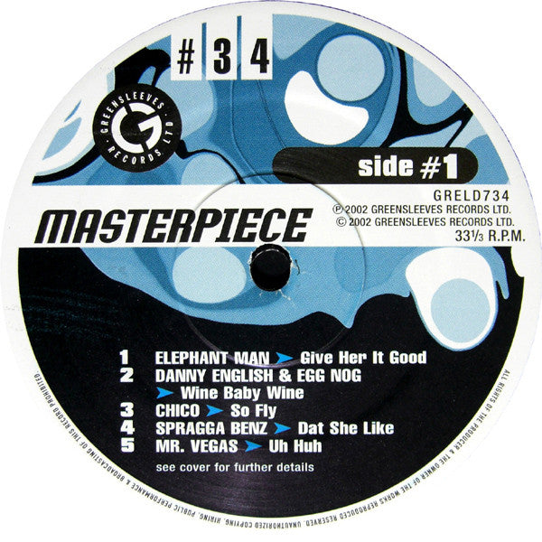 Various - Masterpiece (2xVinyl, LP, Compilation) Good Plus (G+) / Very Good (VG)