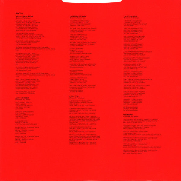 The Beatles - 1962-1966 (2xVinyl, LP, Compilation, Reissue, Remastered) Very Good Plus (VG+) / Very Good Plus (VG+)