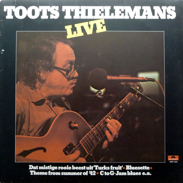 Toots Thielemans - Live (Vinyl, LP, Album)