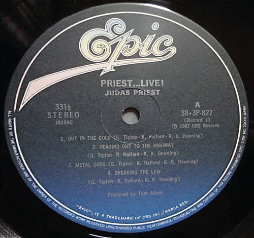 Judas Priest - Priest... Live! (2xVinyl, LP, Album) Near Mint (NM or M-) / Near Mint (NM or M-)