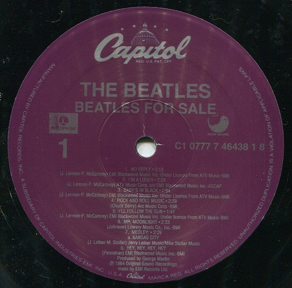 The Beatles - Beatles For Sale (Vinyl, LP, Album, Limited Edition, Reissue, Mono) Mint (M) / Mint (M)