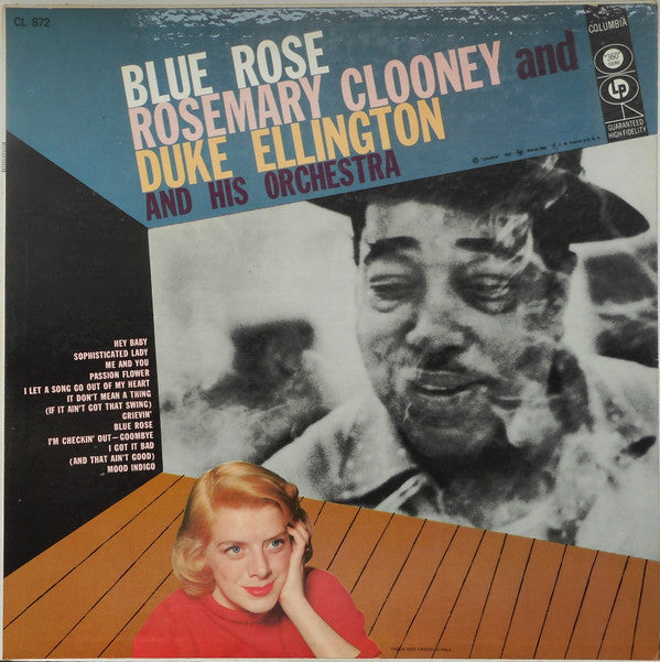 Rosemary Clooney - Blue Rose (Vinyl, LP, Album) Very Good Plus (VG+) / Very Good (VG)