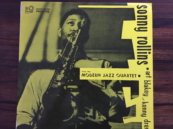 Sonny Rollins - Sonny Rollins With The Modern Jazz Quartet (Vinyl, LP, Album, Mono) Very Good (VG) / Very Good (VG)