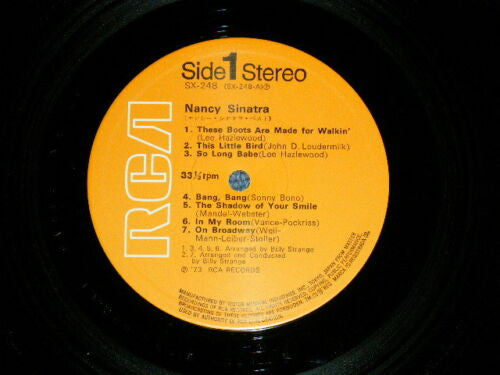 Nancy Sinatra - Nancy Sinatra Best of Nancy Sinatra (Vinyl, LP, Compilation, Reissue) Very Good (VG) / Very Good Plus (VG+)