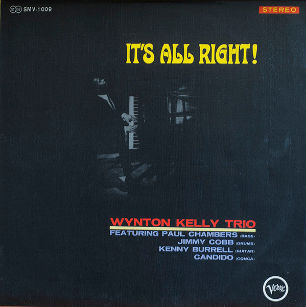 Wynton Kelly Trio - It's All Right! (Vinyl, LP, Album, Reissue, Stereo) Very Good Plus (VG+) / Very Good Plus (VG+)