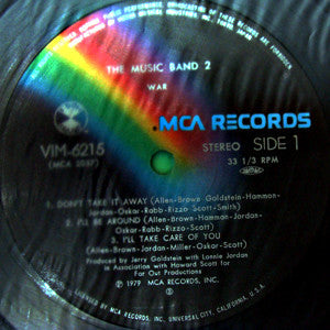 War - The Music Band 2 (Vinyl, LP, Album, Stereo)