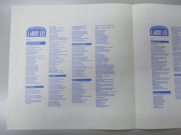 Larry Lee (3) - Marooned (Vinyl, LP, Album)