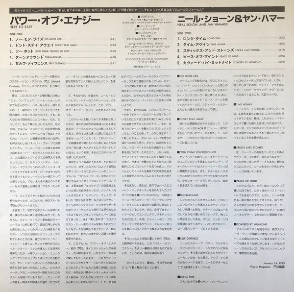 Schon & Hammer - Here To Stay (Vinyl, LP, Album)