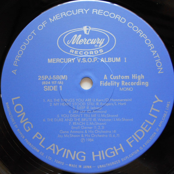 Various - Mercury 40th Anniversary V.S.O.P. Album (Vinyl, Vinyl, Bo...