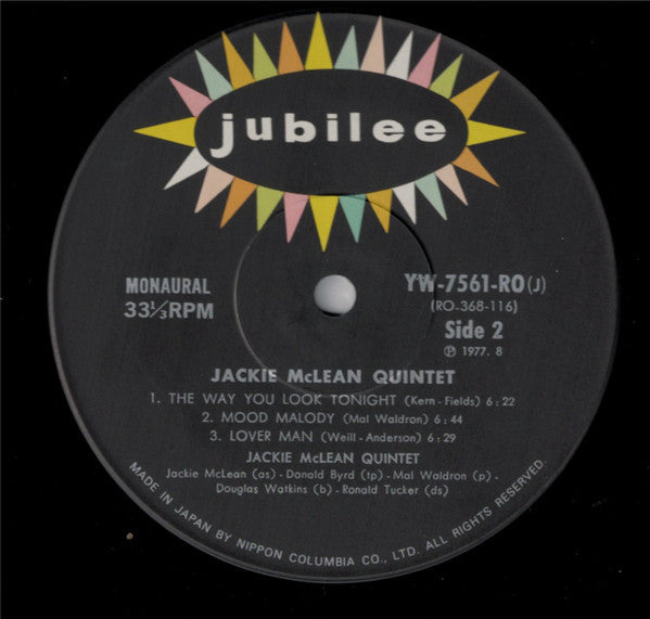 Jackie McLean Quintet - The Jackie McLean Quintet (Vinyl, LP, Album...