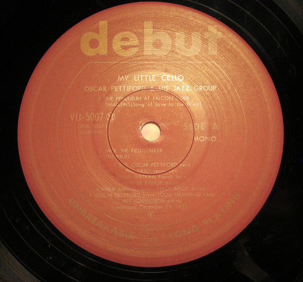 Oscar Pettiford And His Jazz Groups - My Little Cello (Vinyl, LP, Album, Reissue, Mono) Very Good (VG) / Very Good (VG)