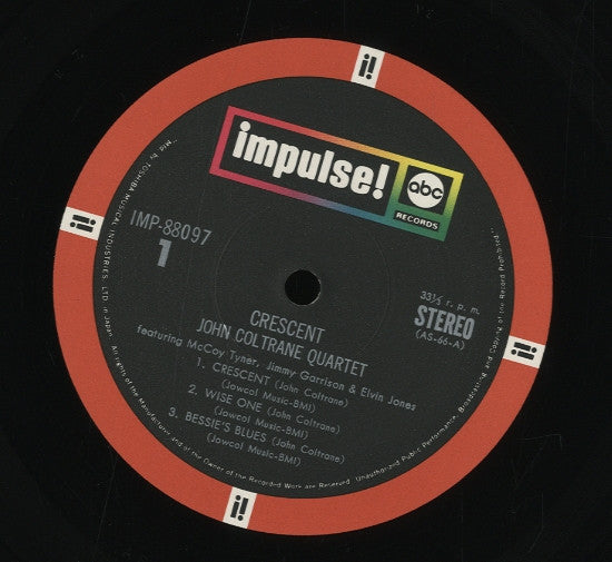 The John Coltrane Quartet - Crescent (Vinyl, LP, Album, Reissue, St...