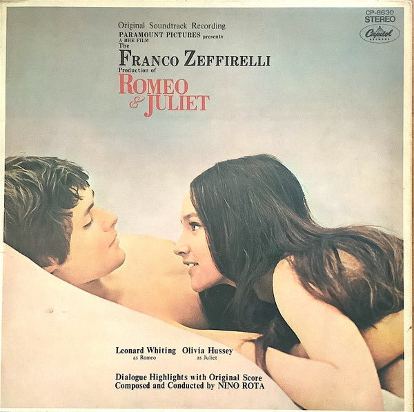 Nino Rota - Romeo & Juliet (Vinyl, LP, Album, Stereo) Good Plus (G+) / Very Good Plus (VG+)