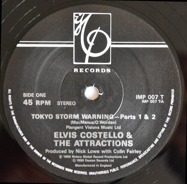 Elvis Costello & The Attractions - Tokyo Storm Warning Pts 1 & 2 (V...