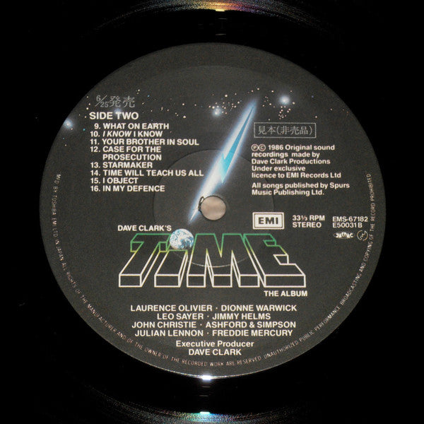 Dave Clark - Time (The Album) (2xVinyl, LP, Album, Promo) Very Good Plus (VG+) / Very Good (VG)