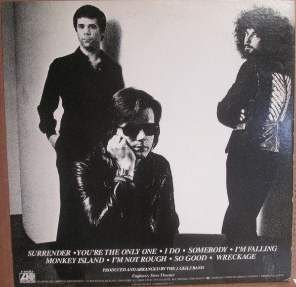 The J. Geils Band - Monkey Island (Vinyl, LP, Album) Very Good Plus (VG+) / Very Good Plus (VG+)