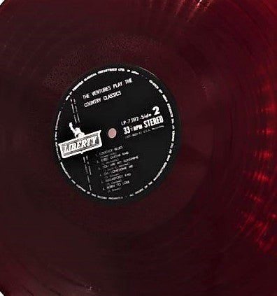 The Ventures - The Ventures Play The Country Classics (Vinyl, LP, Album, Stereo) Good Plus (G+) / Good Plus (G+)