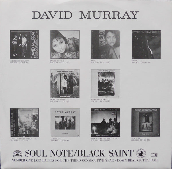 David Murray Octet - New Life (Vinyl, LP, Album) Very Good (VG) / Very Good Plus (VG+)